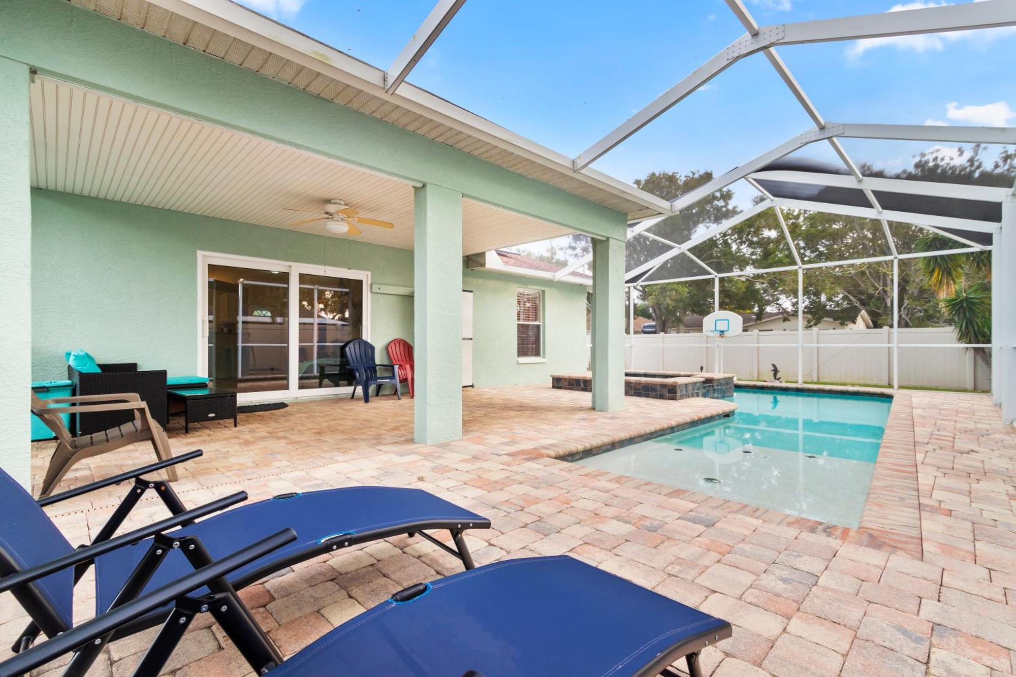 Saltylux16 Heated Saltwater Pool, Near Beach, Honeymoon Island, Farmer Market Clearwater Exterior foto
